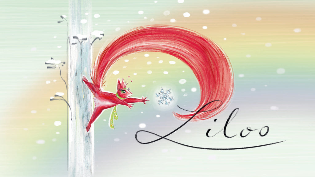 Liloo, l’écureuil, personnage des livres pour enfants édités par StarPeace